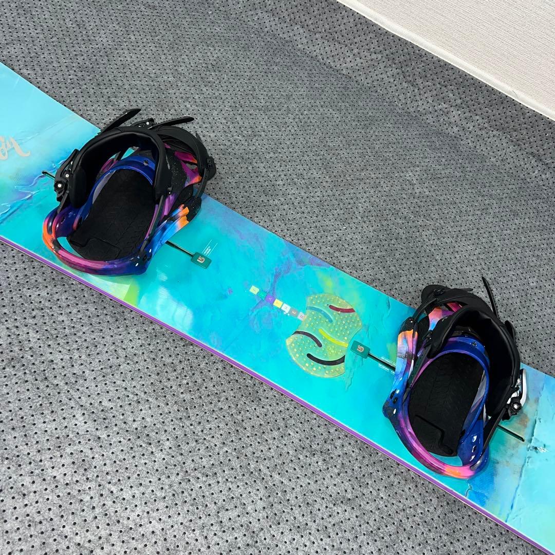 ５回使用 144cm BURTON FEATHER×BURTON SCRIBE