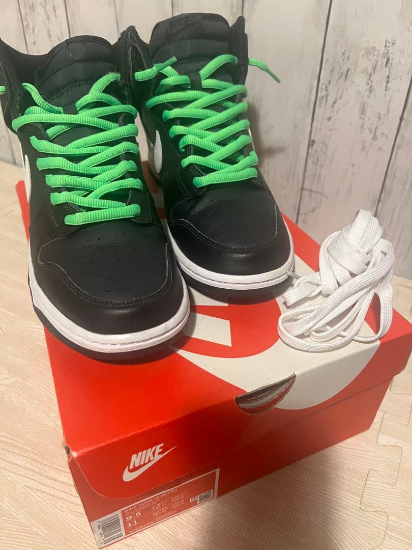 シューズ(男性用) NIKE DUNK HI RETRO 9.5