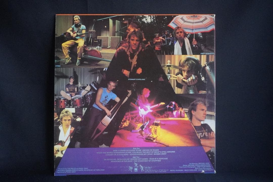 【LP】ポリス / THE POLICE アルバム5枚セット｜アナログ盤レコード