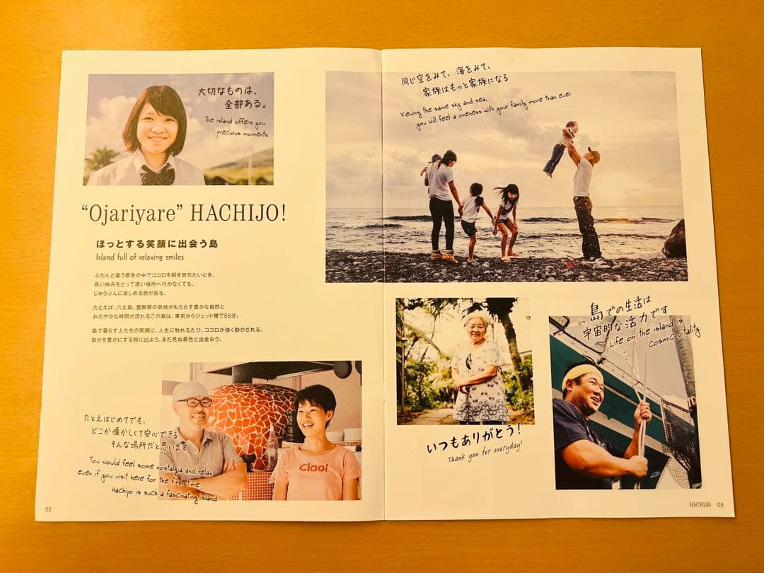 八丈島のガイドマップ
