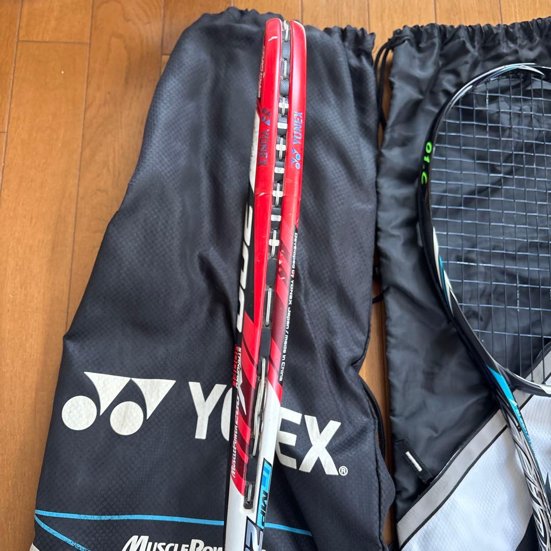 YONEX MIZUNO SCUD 01-C テニスラケット 軟式 ブラック