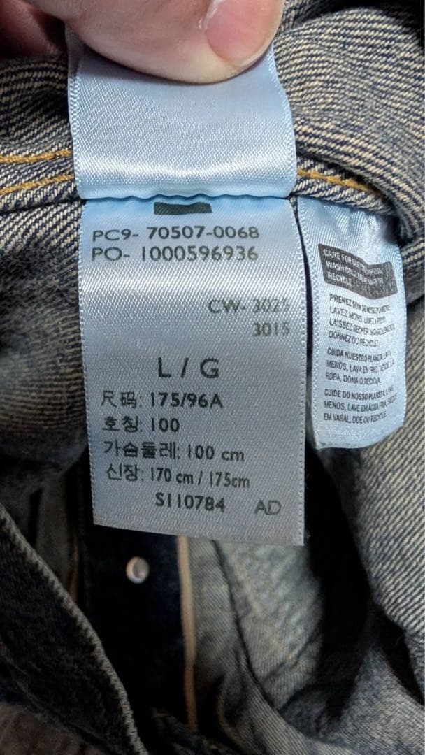 Levi's 507XX 2nd デニム　復刻　サイズ42