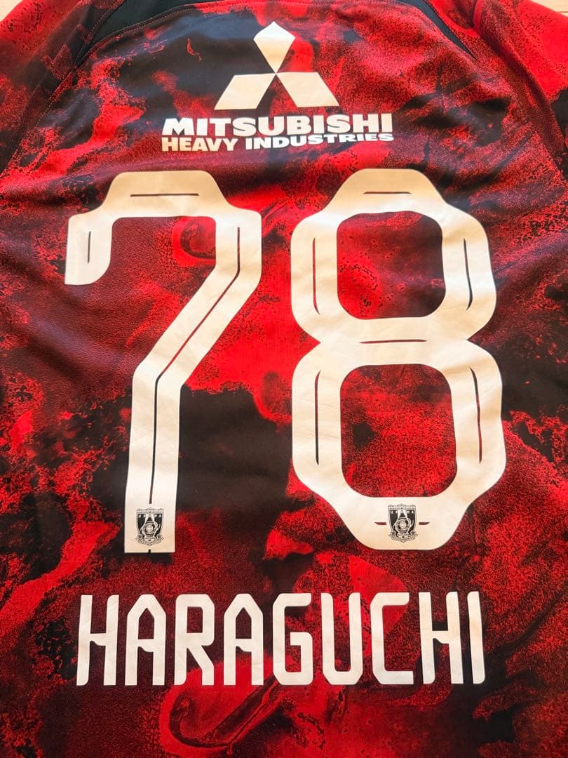 浦和レッズ 2024年 ホームユニフォーム 原口元気 78 サイズL