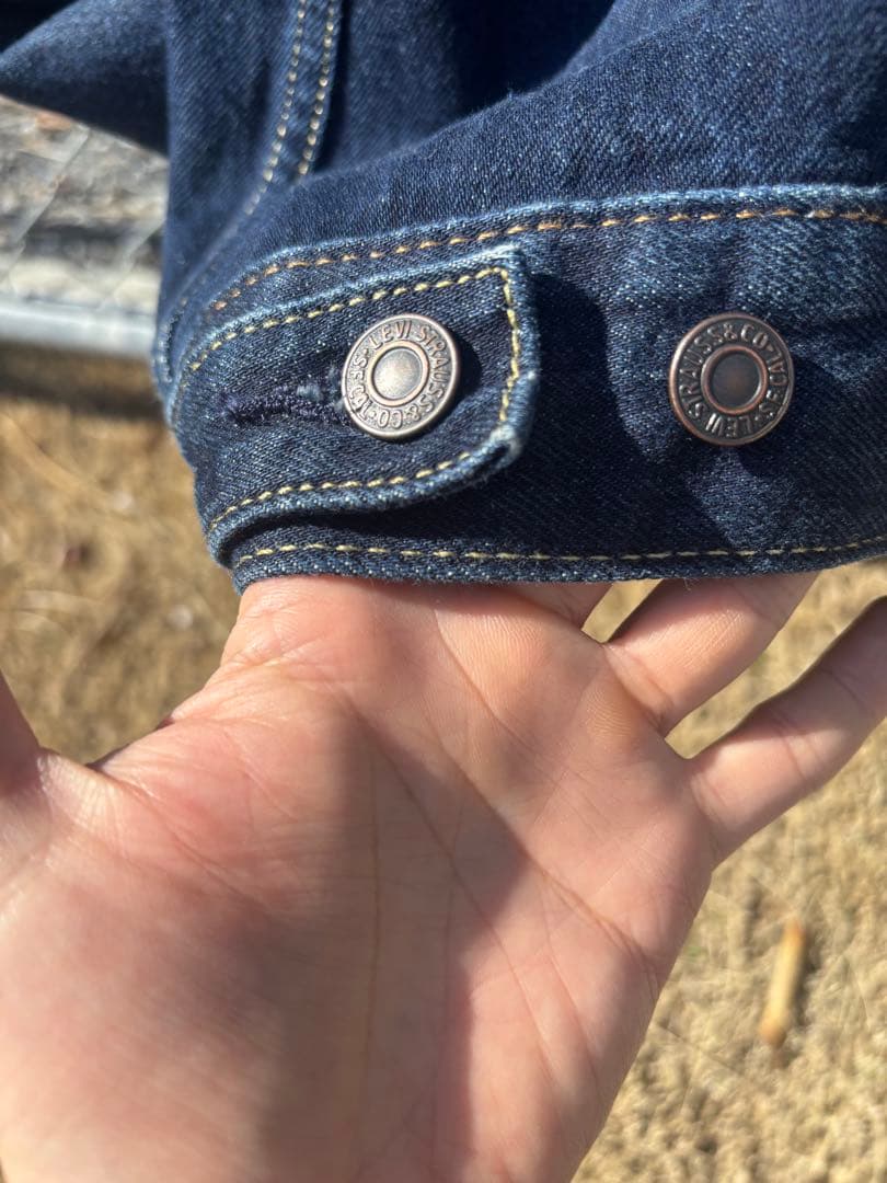 Levi's ダークブルー サードタイプデニムジャケット