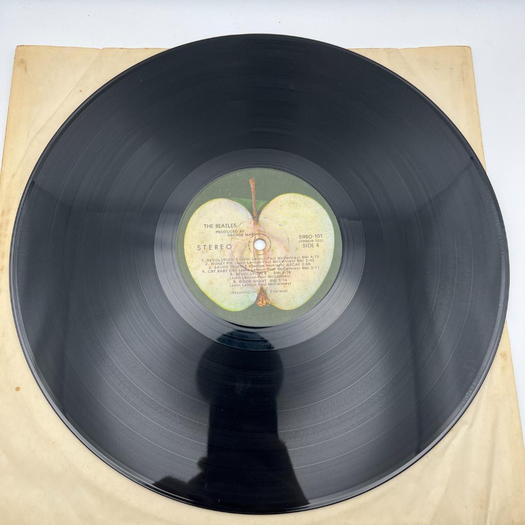 THE BEATLES ホワイトアルバム SWBO-101 2枚組 レコード