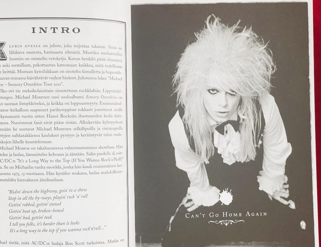【絶版・美品】マイケル・モンロー自伝『Michael Monroe』