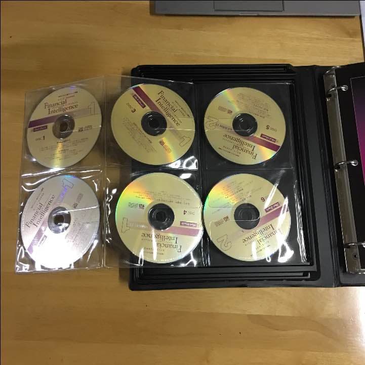 ロバート・キヨサキ CD12枚ファイナンシャルインテリジェンスCD12枚