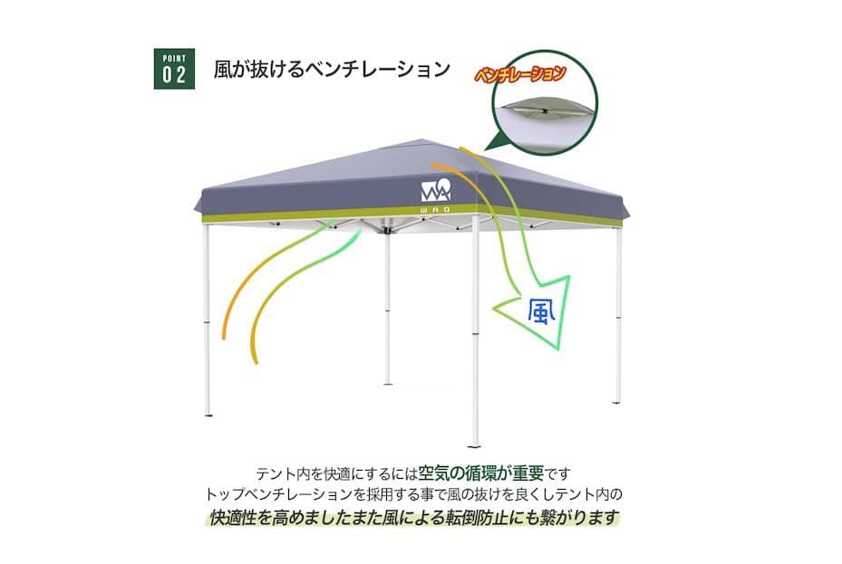 WAQタープテント　タープテント 収納ケースのみ