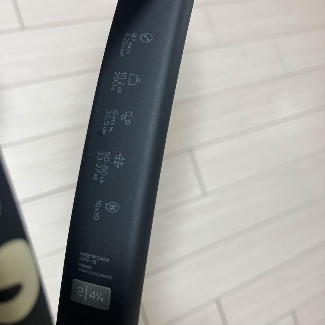 [美品]Wilson Pro staff テニスラケット v12 L