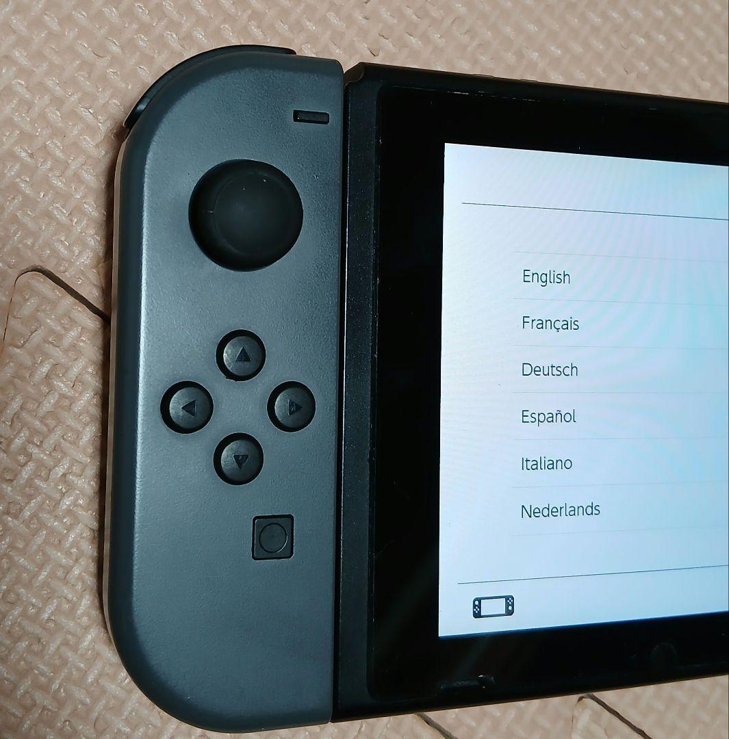 Nintendo Switch 本体 グレー Joy-Con☆美品☆