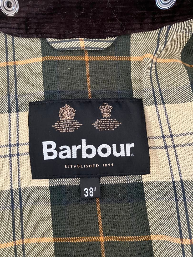 Barbour トランスポートジャケット　セージ 38