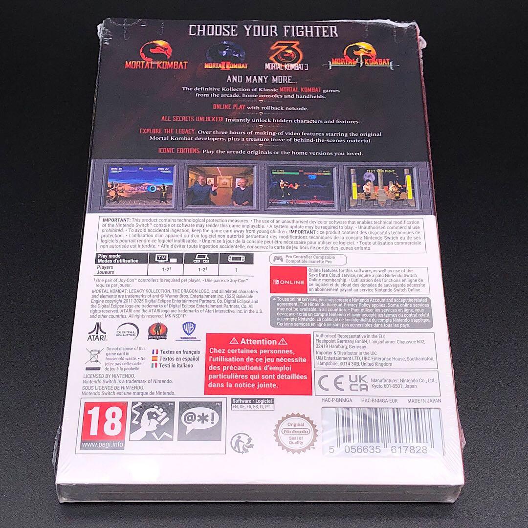 Nintendo Switch Mortal Kombat Legacy Kollection switch