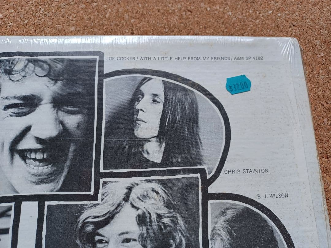 レコード　ジョー　コッカー ／WITH A LITTLE HELP FROM …