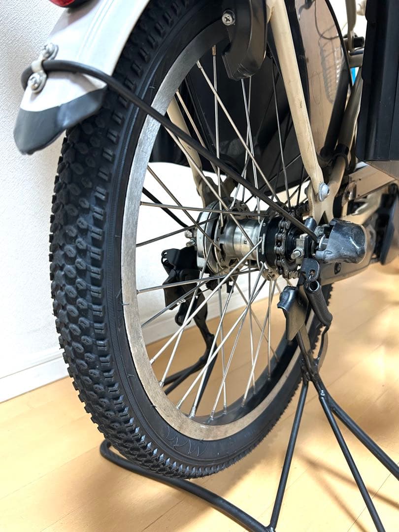 電動自転車　横浜　ヤマハ　PAS Babby 12.3Ah 前後タイヤ新品