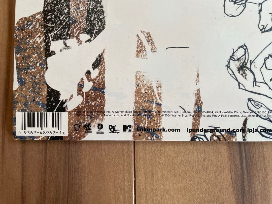 洋楽 Jay-Z Linkin Park Collision Course LP