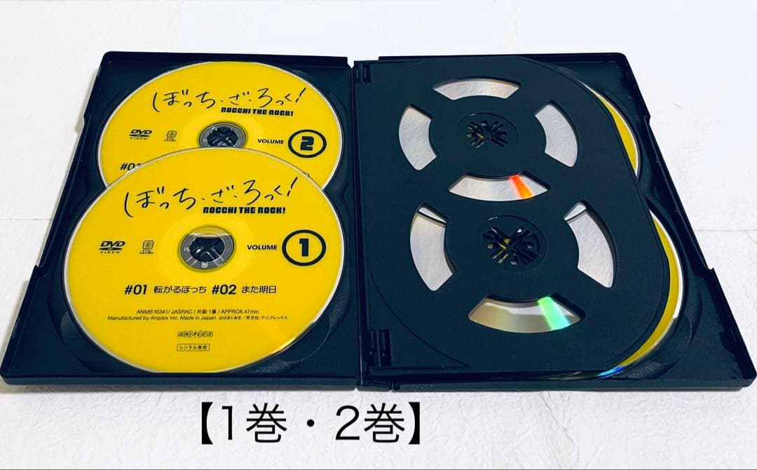 ぼっち・ざ・ろっく！　【全６巻】　レンタル版DVD 全巻セット　　アニメ