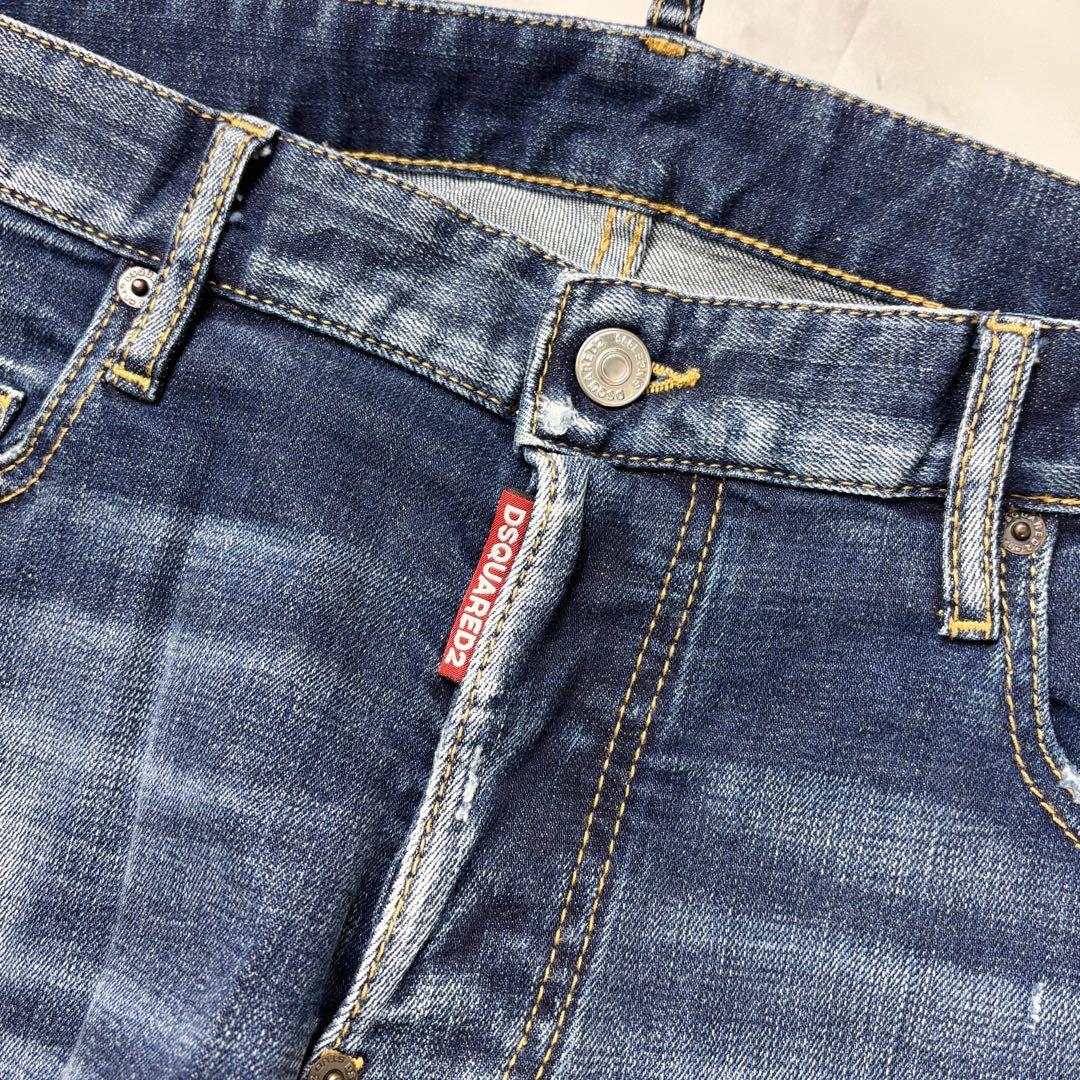希少レア◆DSQUARED2 Skater 21年モデル 48 L ビッグロゴ