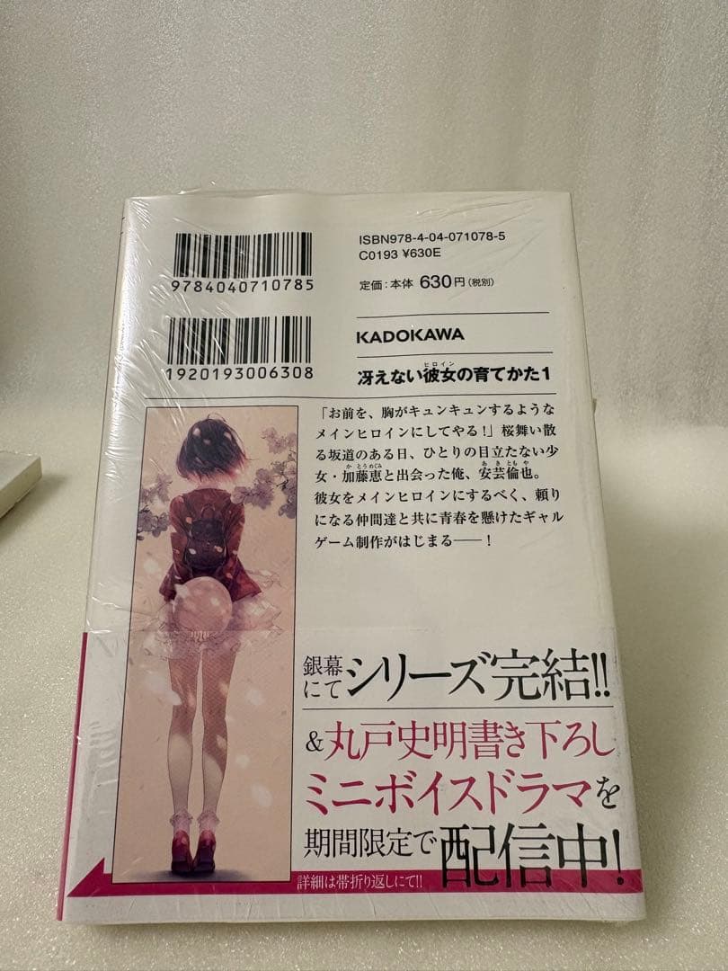 冴えない彼女の育てかた　memorial 加藤恵　ねんどろいど　未開封