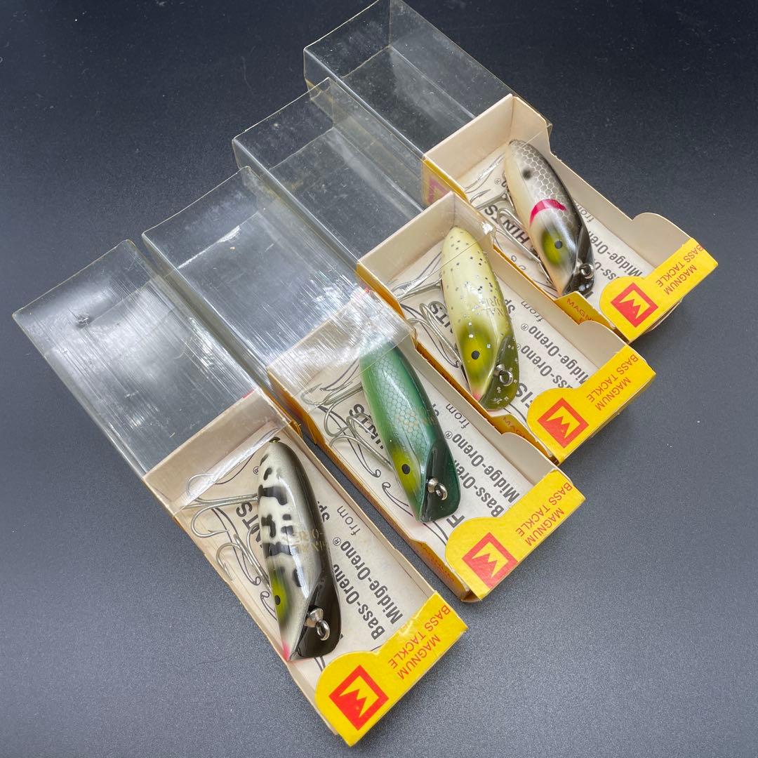エバンス （サウスベンド） ミッジオレノ 3/8オンス 4色セット　オールド品