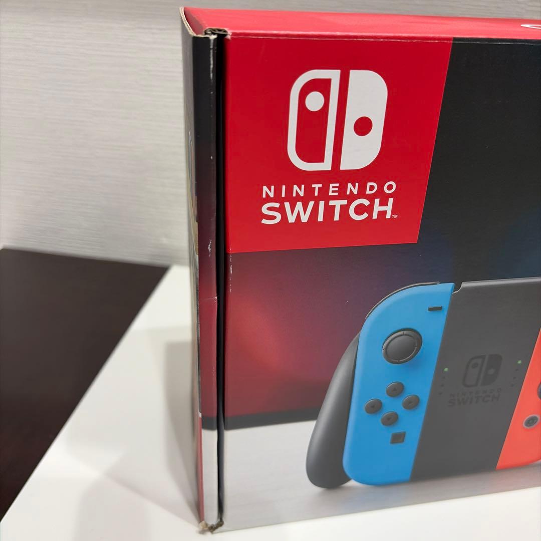【中古】Nintendo Switch 本体 青/赤