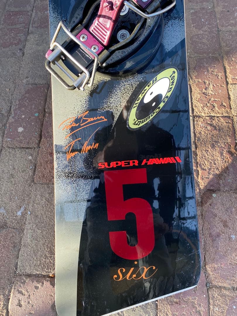 レア　Burton アルペンボード155cm バートンビンディングセット