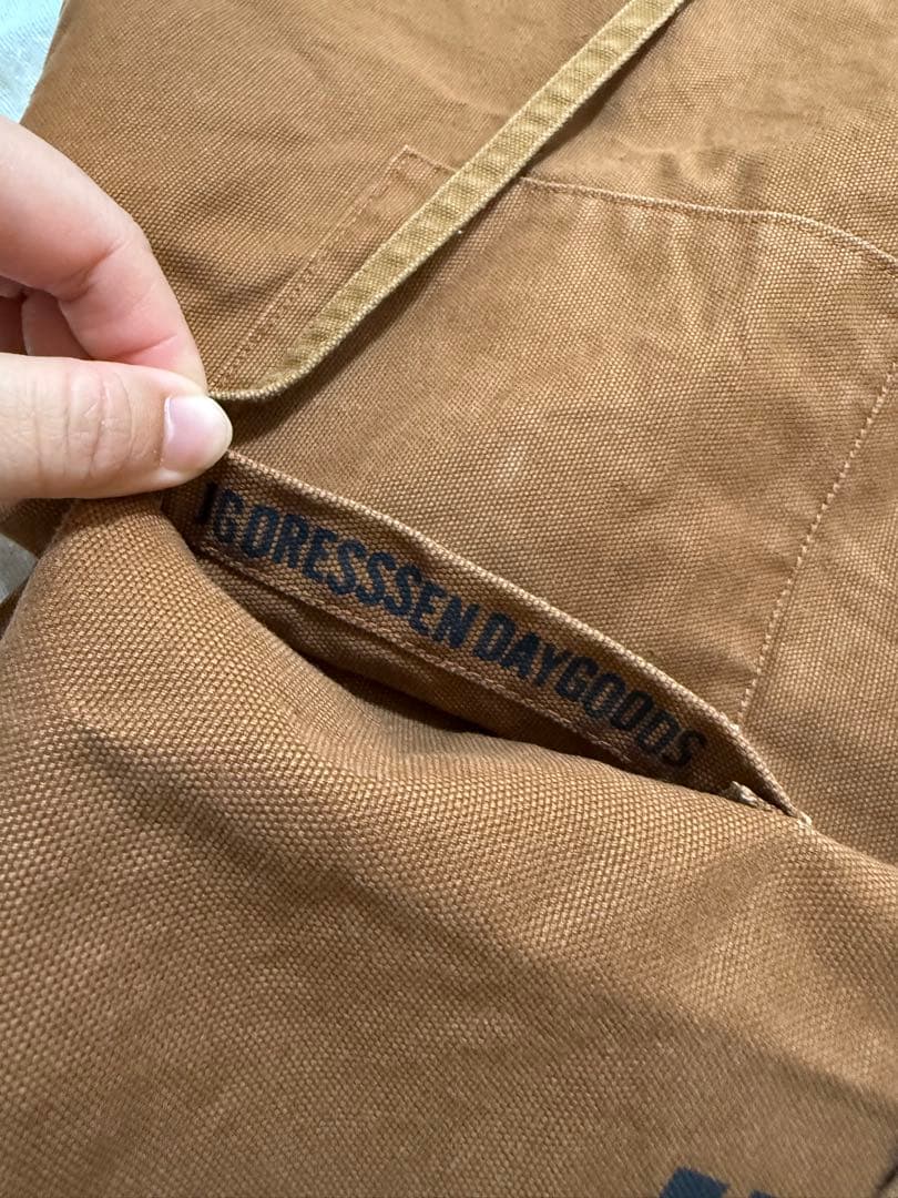 DRESSSEN ドレスセン エプロン 茶