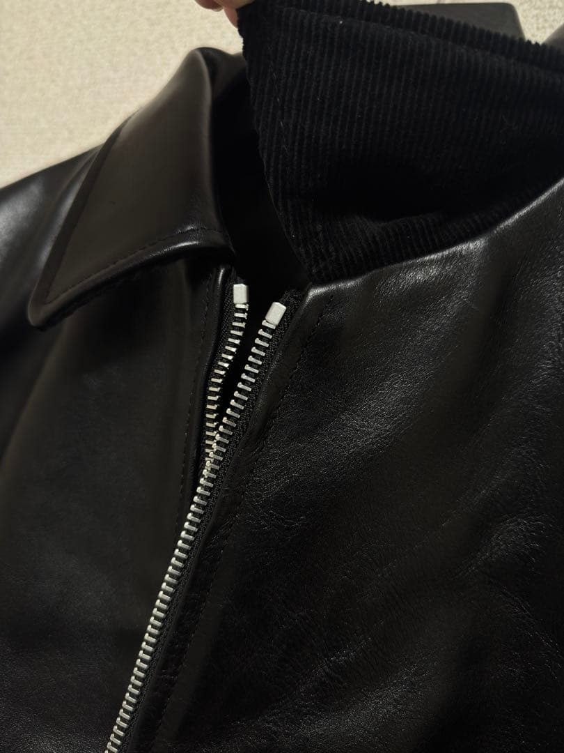 Our legacy mini jacket leather 46 美品