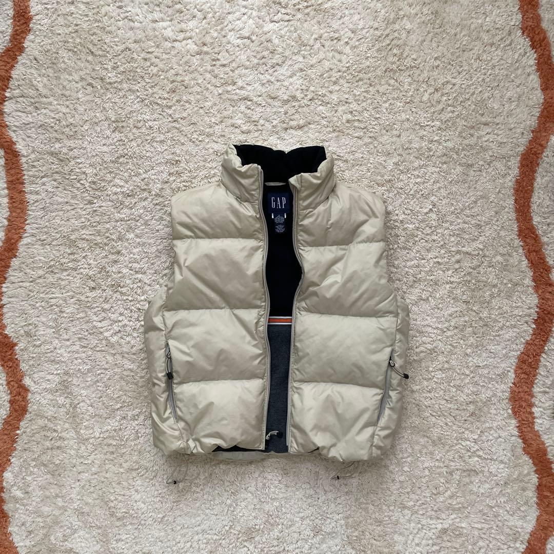 00s OLD GAP ダウンベスト　テック y2k オールドギャップ