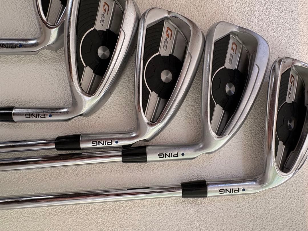 G400 5-pw ライ角カラーブルーアイアンセット