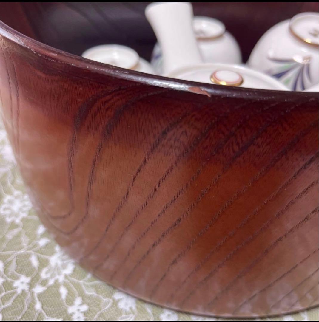 茶器セット　茶櫃　香蘭社　茶器