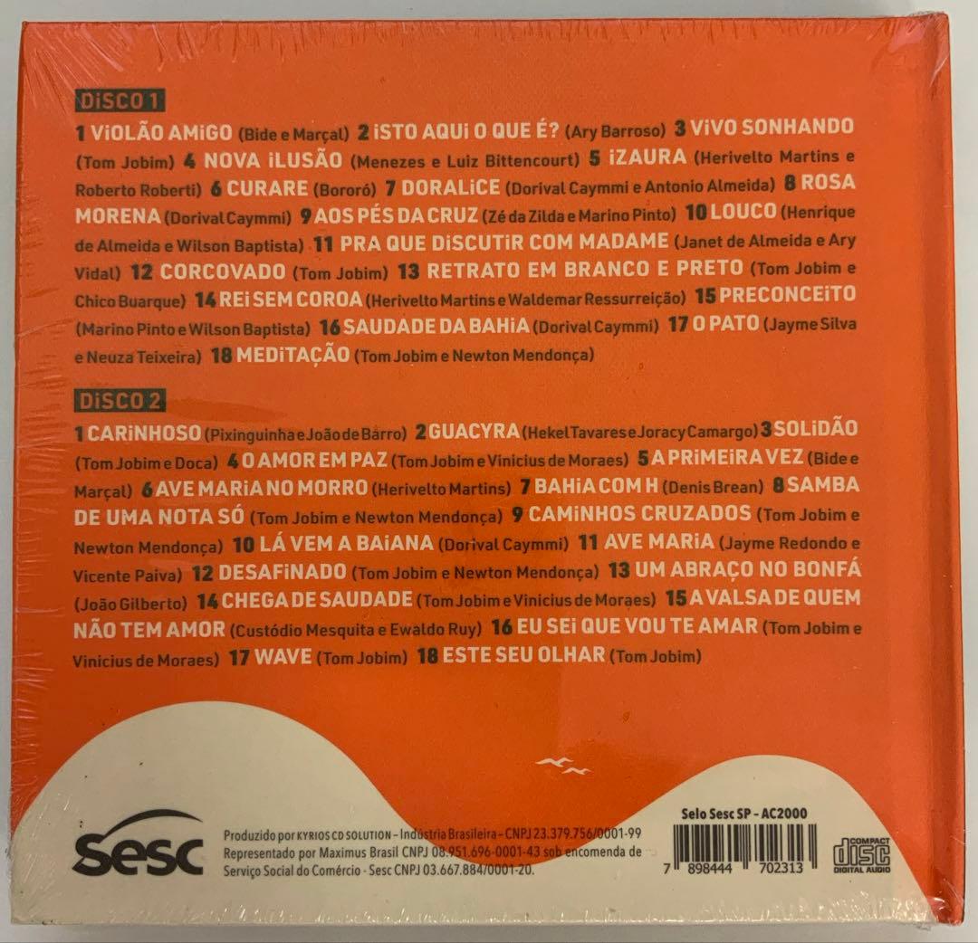 未開封品 JOAO GILBERTO/AO VIVO NO SESC 1998
