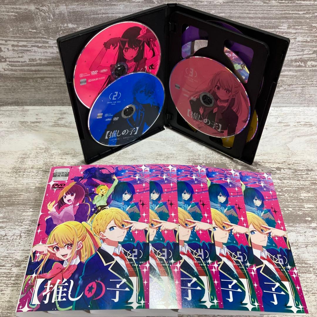 ♦︎新品ケース付き♦︎ 推しの子 レンタルDVD 全話完結セット