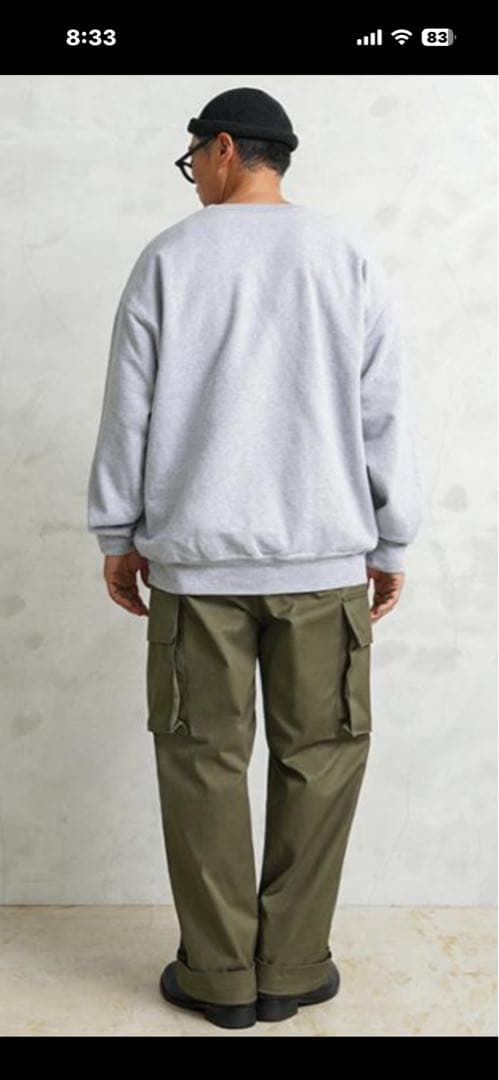 WAIPER M-47後期型CARGO PANTS ブラウン