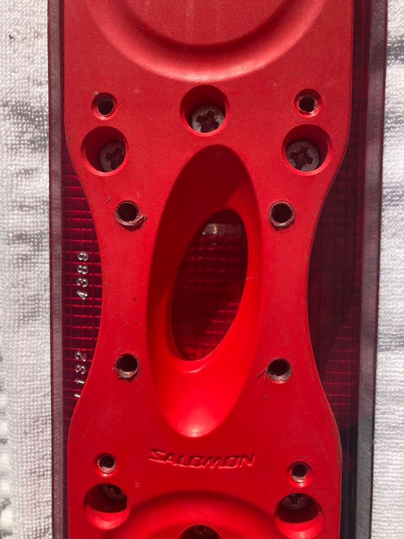 ショート(ファン)スキー　スノーボードブーツ用SALOMON× SALOMON赤