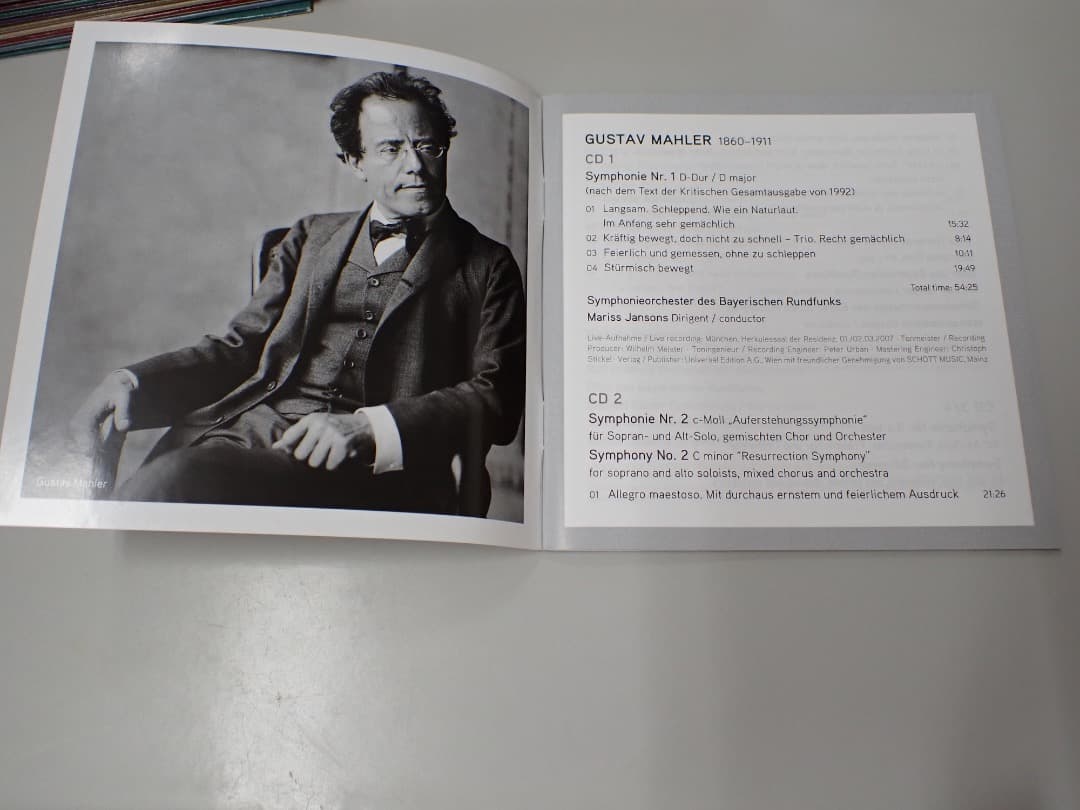 マリス・ヤンソンス 　マーラー 交響曲集