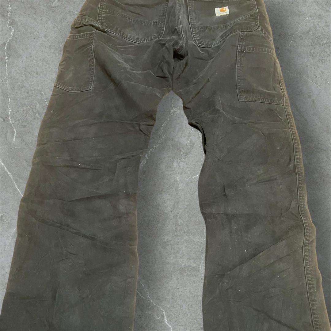 あ*様 carhartt ブラック　ツイル　ペインターパンツ　リラックスフィット