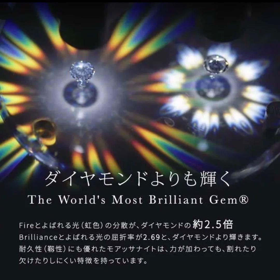 【6号】モアサナイト フルエタニティ リング　3mm