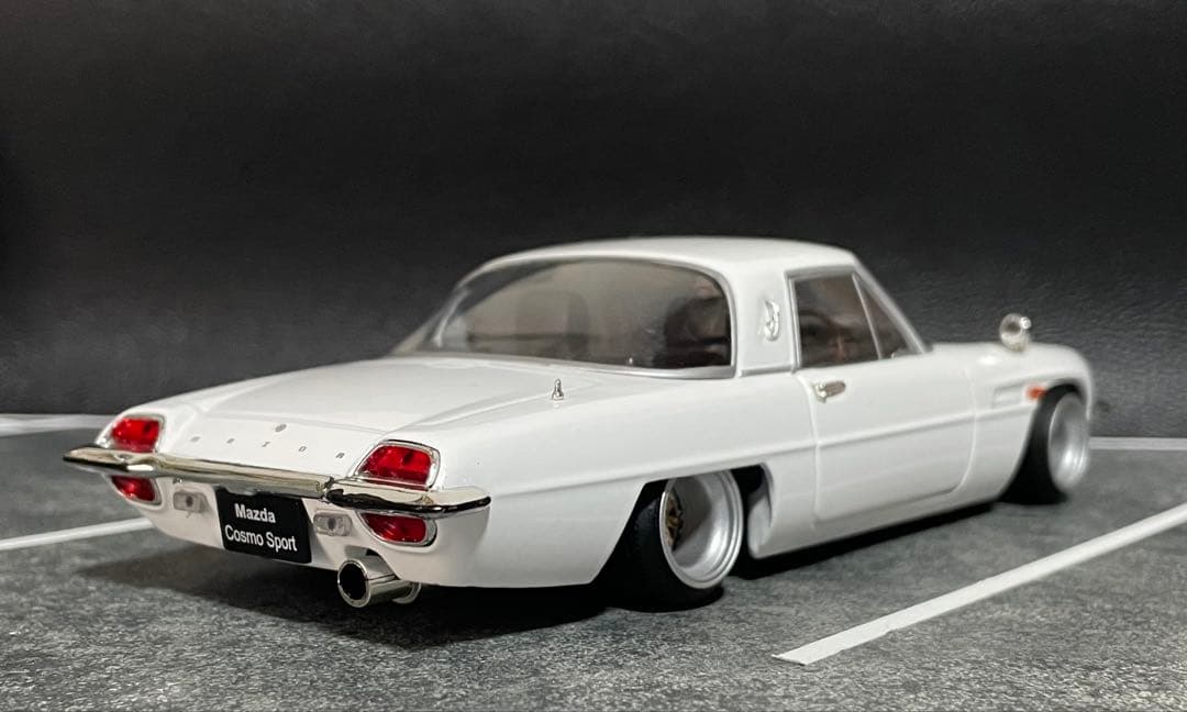1/24 アシェット 国産名車 MAZDA コスモ スポーツ改 旧車 カスタム