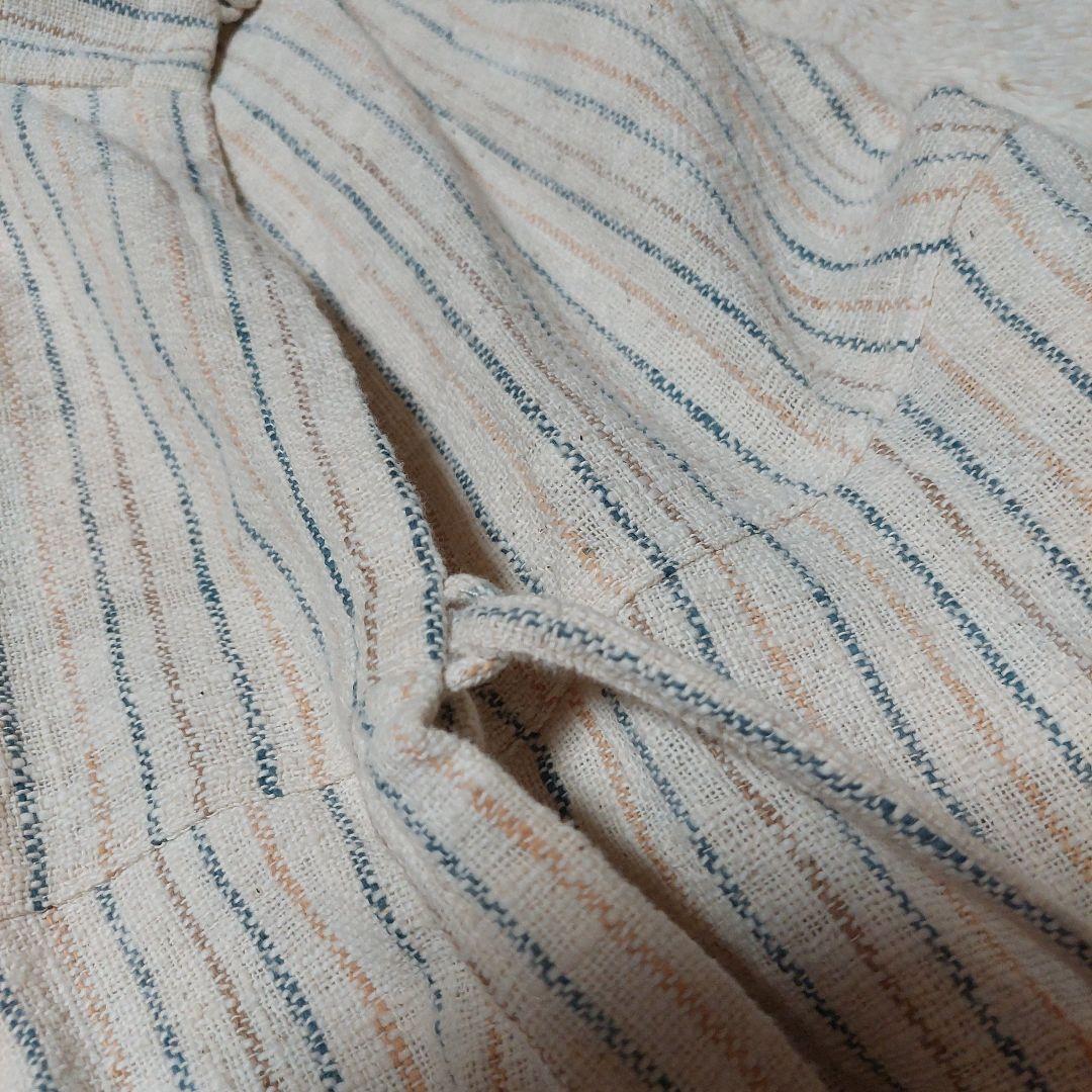 うさとの服 ベスト 前開き 変形 ジレ アシメントリー