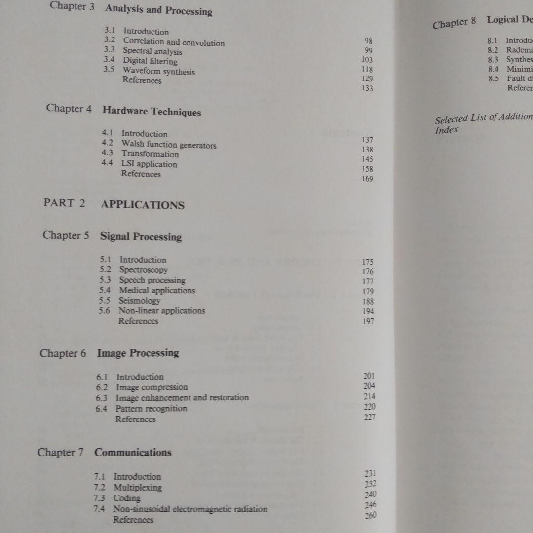 洋書 Walsh and Related Functions