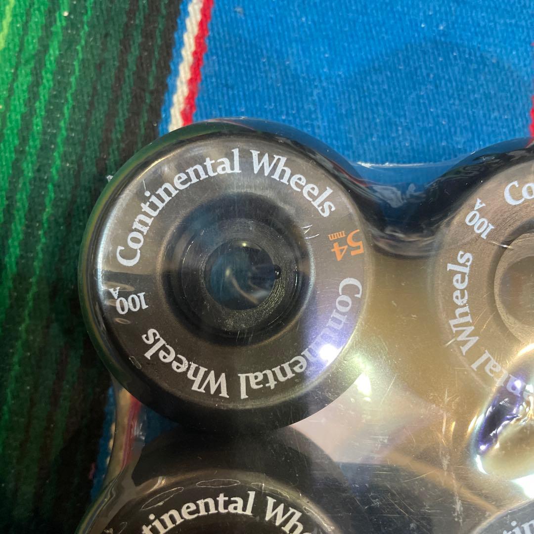 Continental Wheels 100A スケートボードウィール 54mm