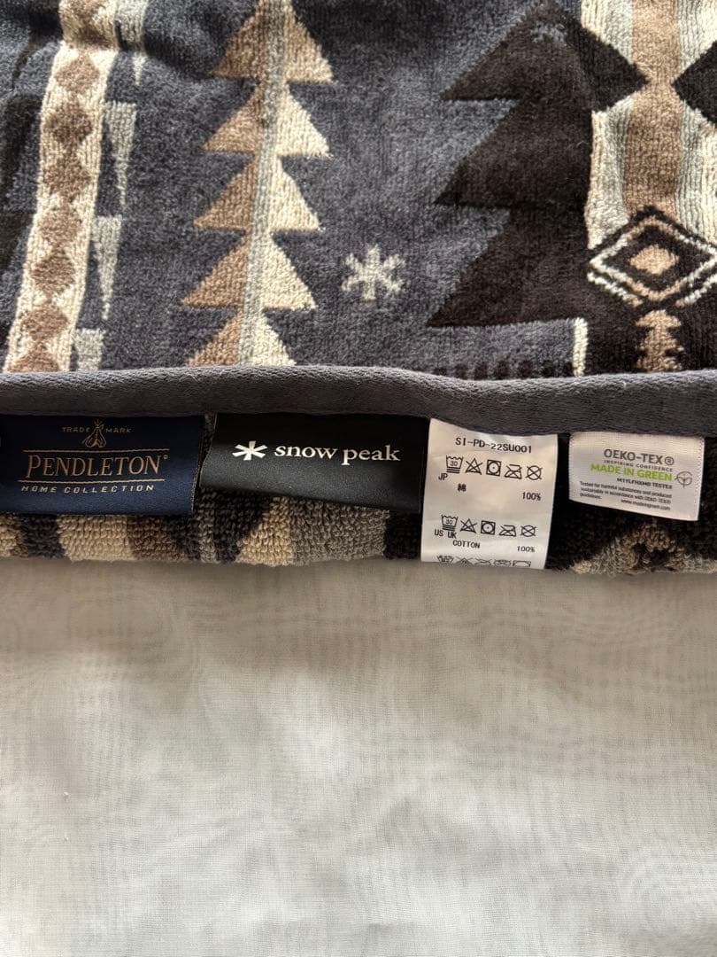 ハンドタオル ペンドルトン PENDLETON スノーピーク　タオル 2枚セット