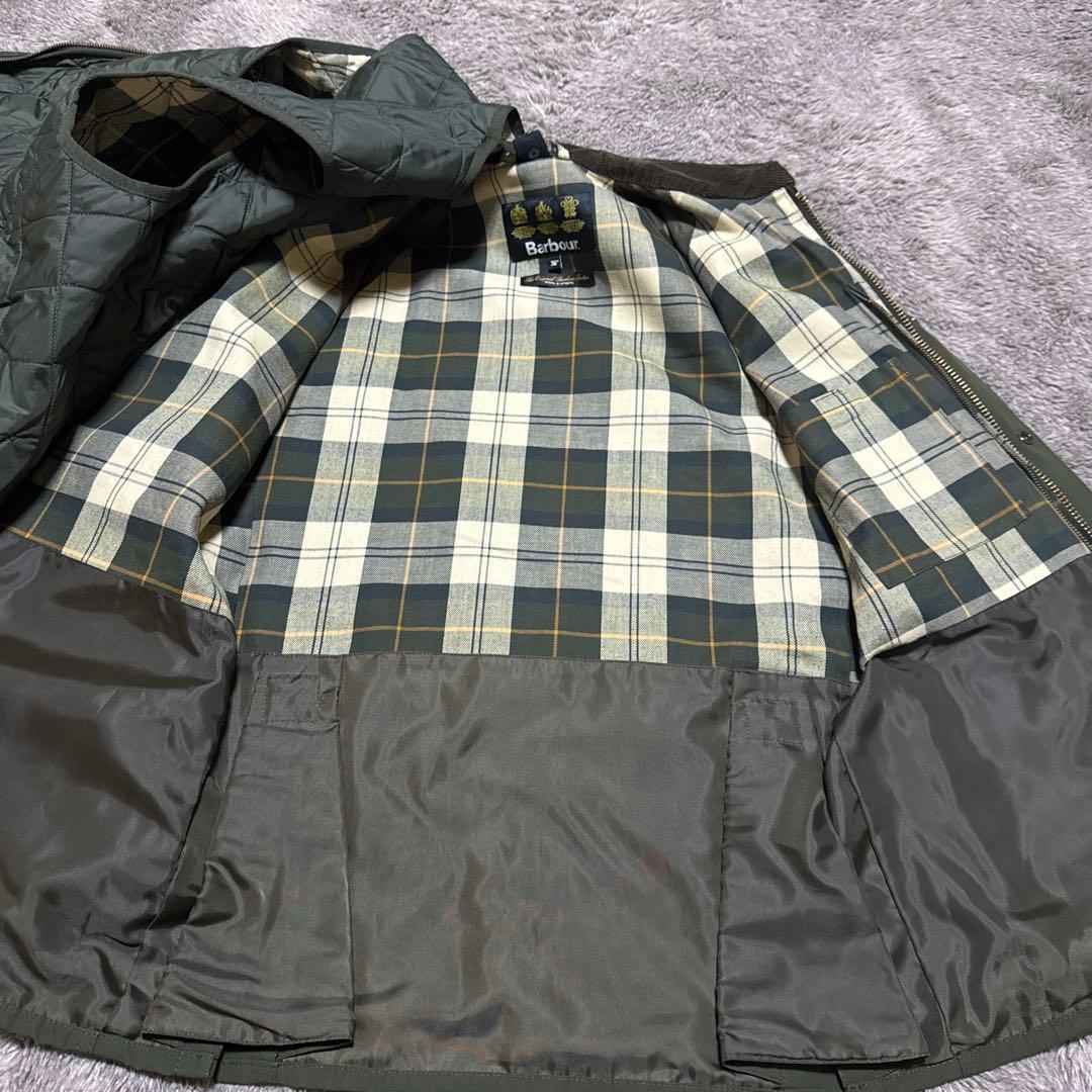 Barbour バブアー　ビデイル　ノンオイル　サイズ36 ライナーベスト付き