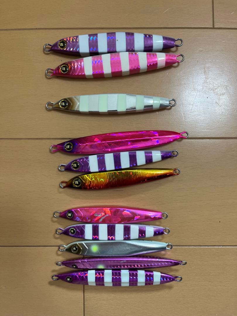 タチウオメタルジグ　メジャークラフト100 120 150 180g まとめ売り