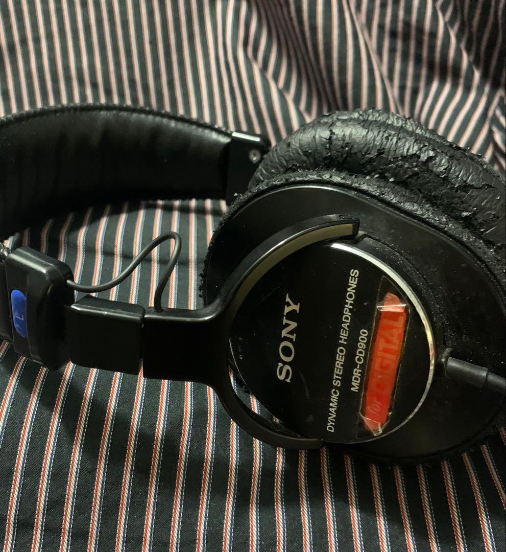弧*毛様 SONY MDR-CD900ST 密閉型スタジオモニターヘッドホン