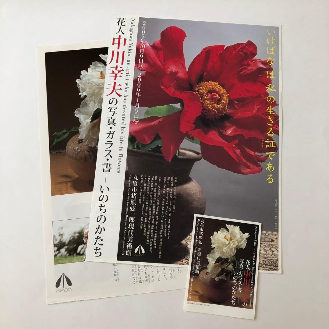 花人 中川幸夫の写真・ガラス・書 いのちのかたち 2005-06