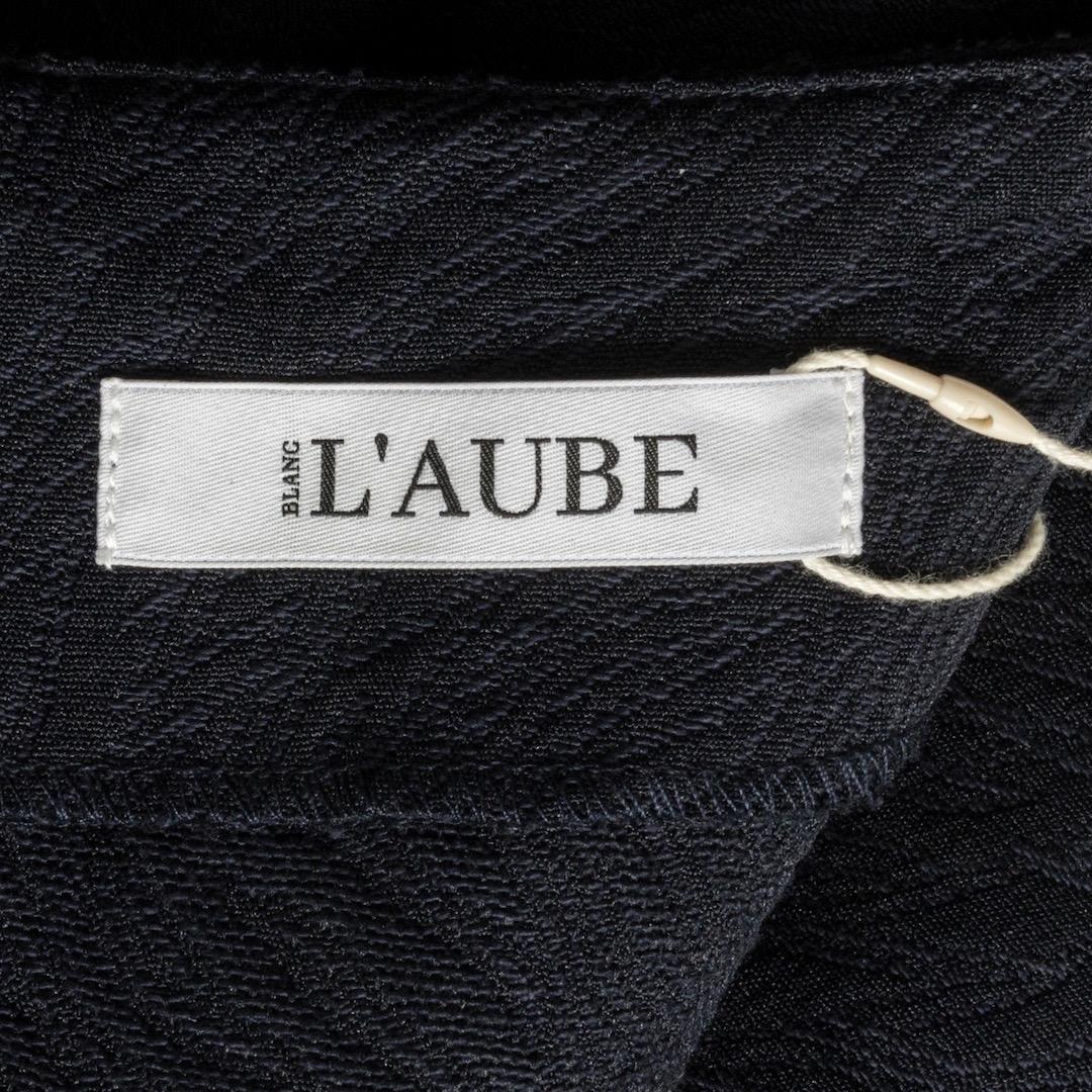 未使用 L’aubeblanc Keyneck Jacquard Dress M