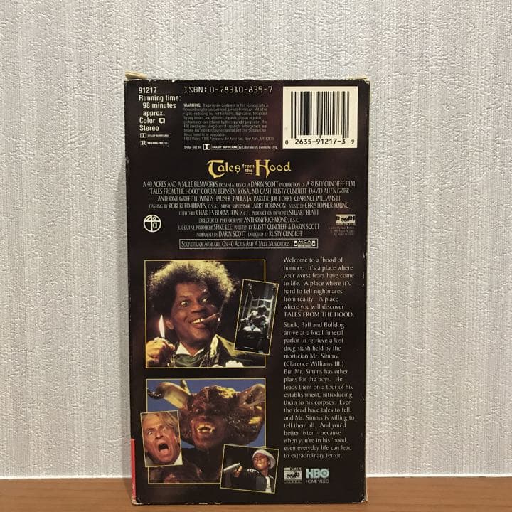 洋画・外国映画 TALES FROM THE HOOD VHS