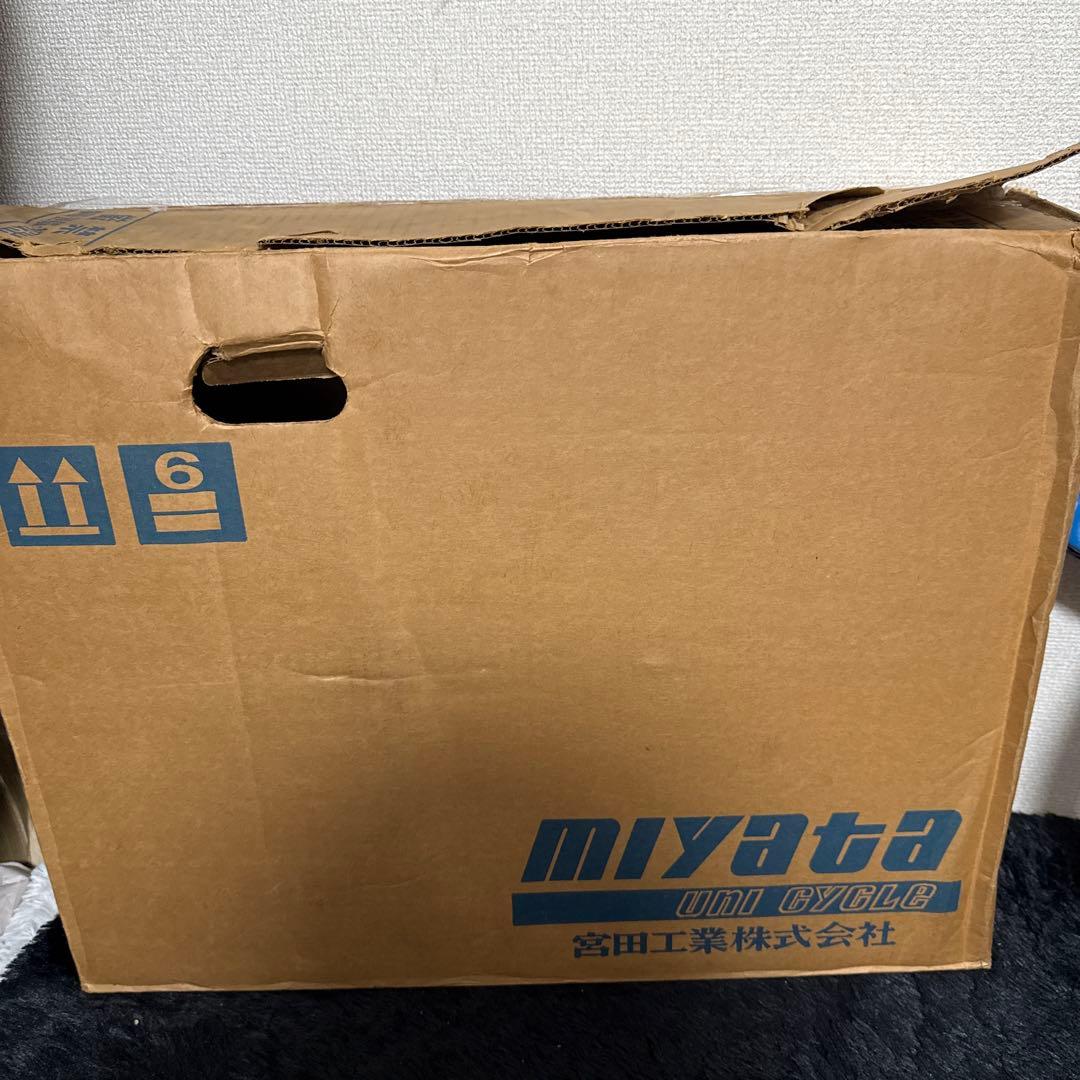 美品 元箱付き MIYATA FLAMINGO 一輪車 ブルー