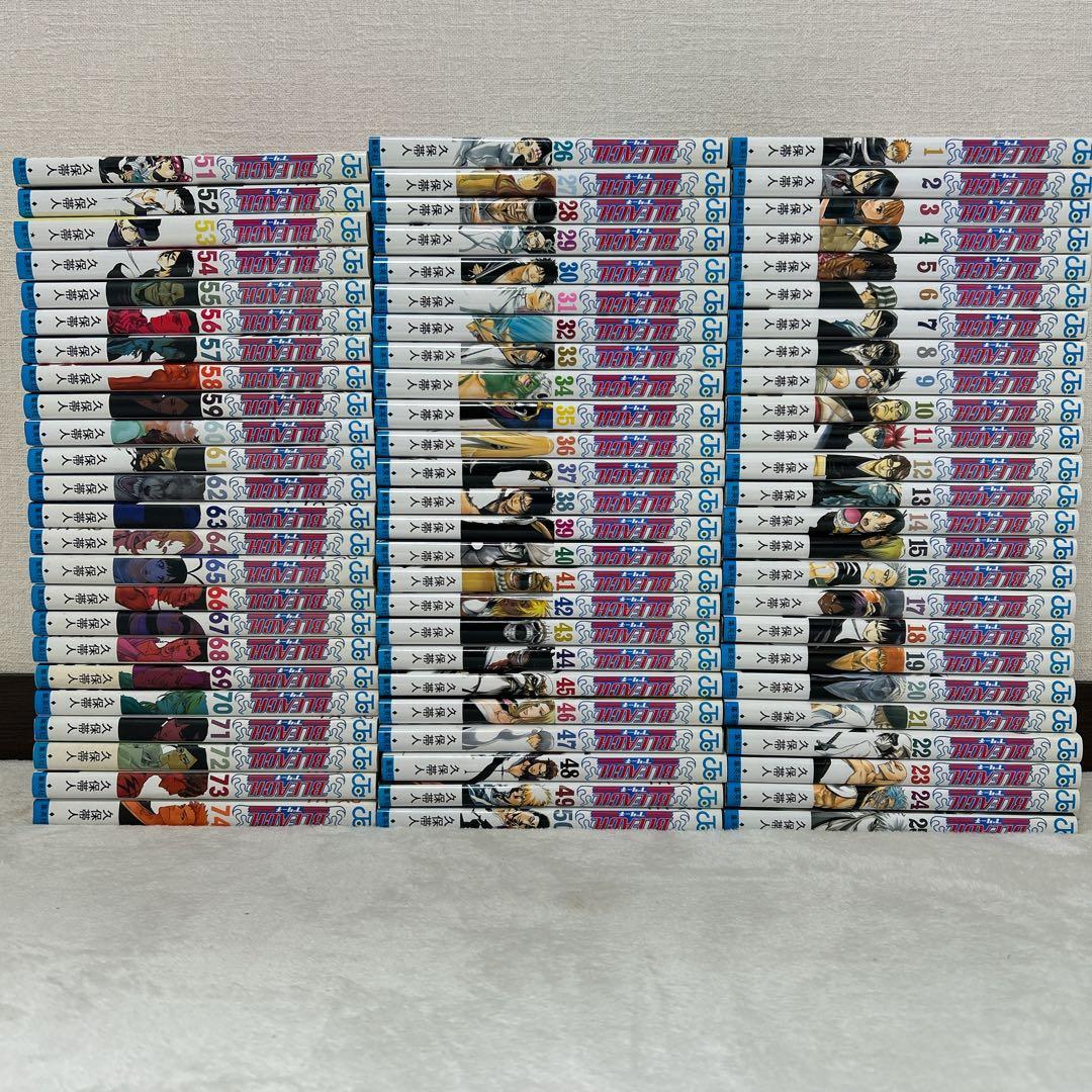 BLEACH ブリーチ 全74巻 セット 久保 帯人